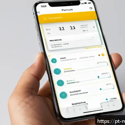 Home 30 모바일 친화적인 콘텐츠 제작 전략 - A modern mobile website interface showcasing intuitive navigation design for Portuguese-speaking use...